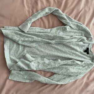 White cardigan